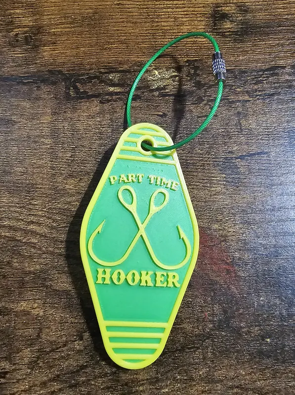 Custom Keychain - Personalized 3D printed keychain